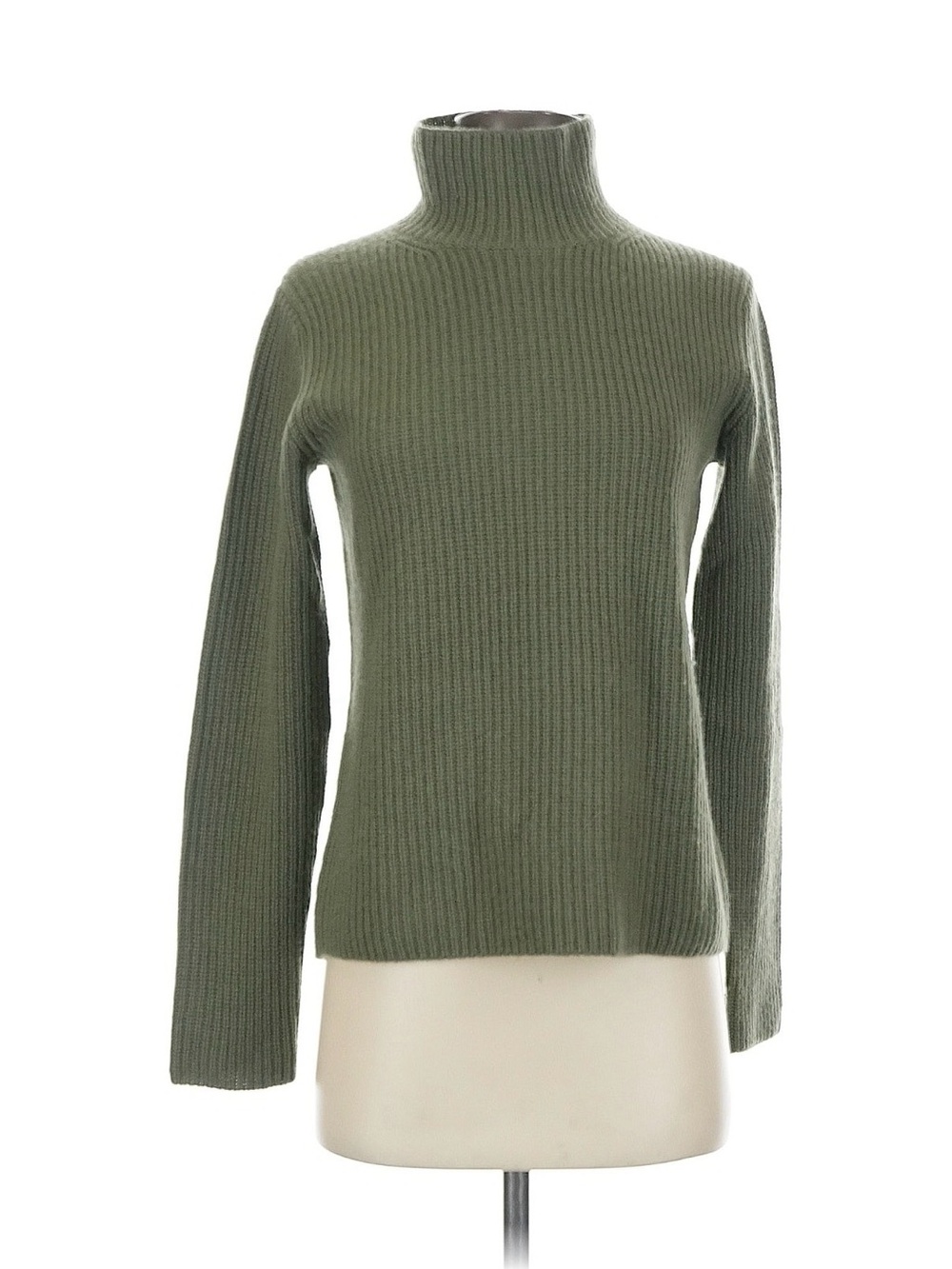 Vince 100% Cashmere Ribbed Turtleneck Sweater